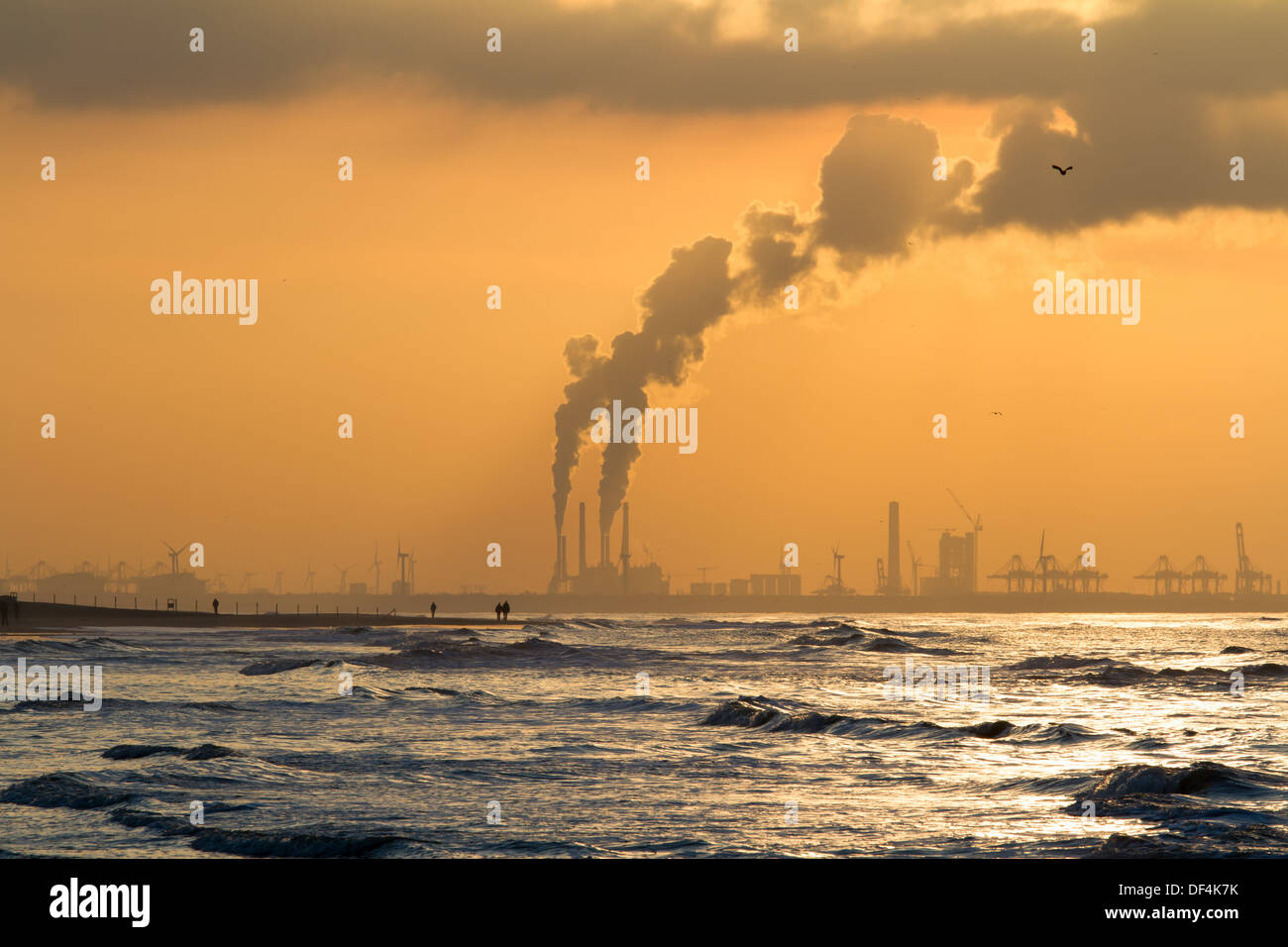 Air Pollution Stock Photo