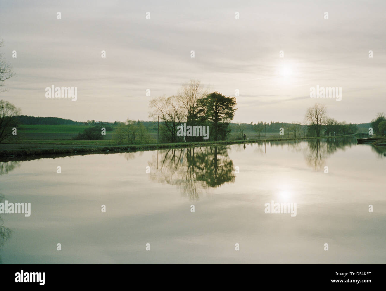 Peaceful rural nature landscape hi-res stock photography and images - Alamy