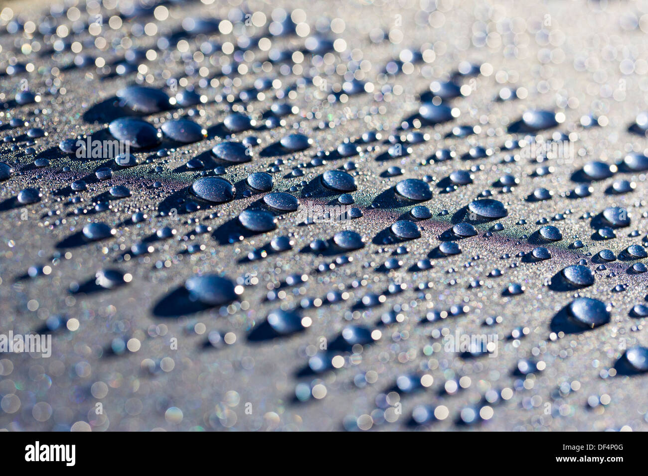 Close up macro photograph of water droplets Stock Photo - Alamy