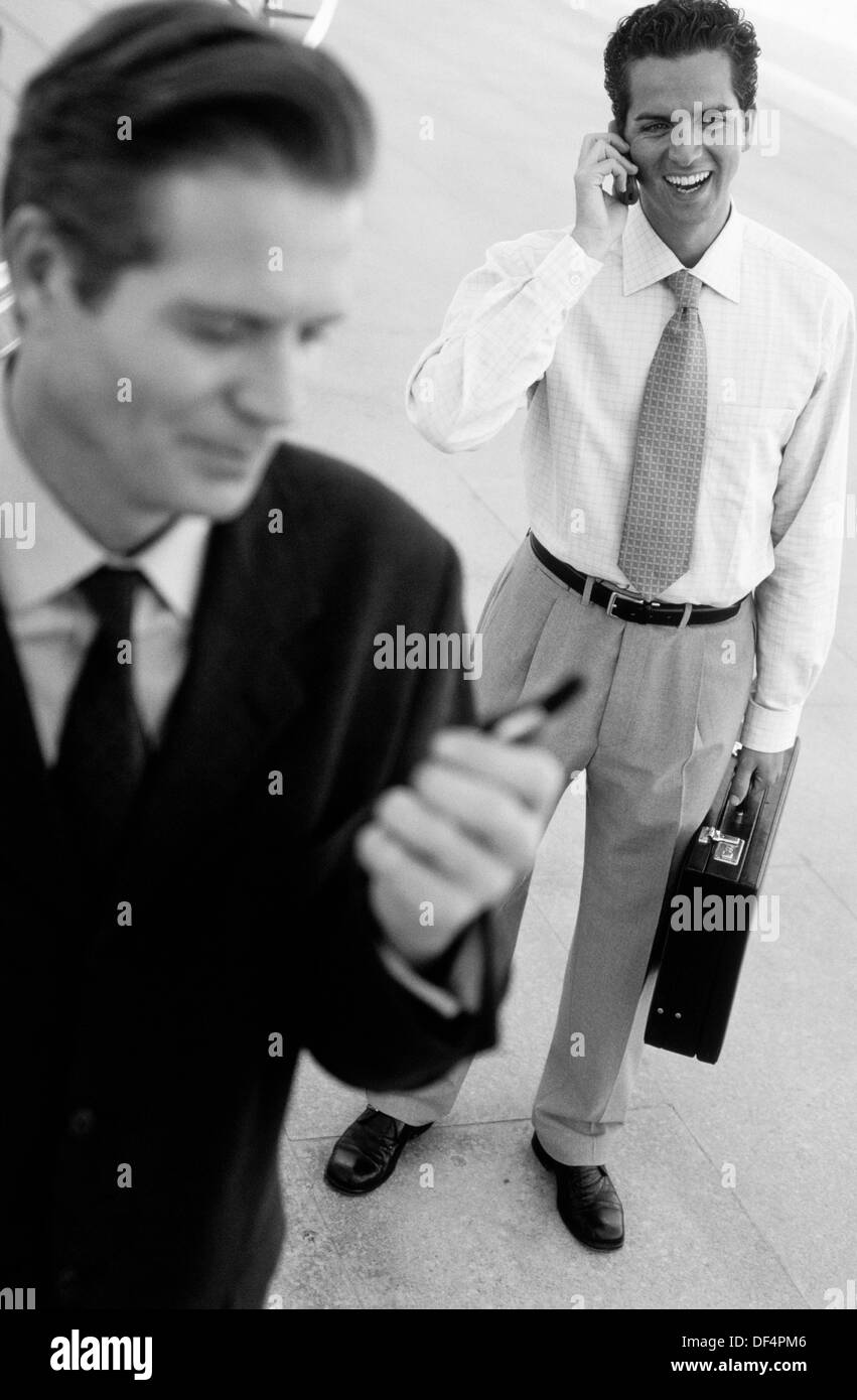 Three businesspeople Black and White Stock Photos & Images - Alamy