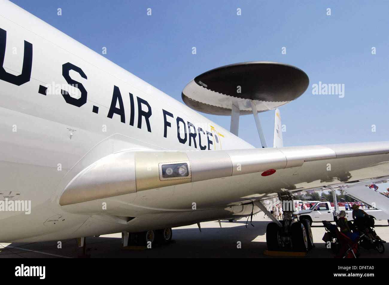 Boeing E3 Sentry (AWACS Stock Photo Alamy