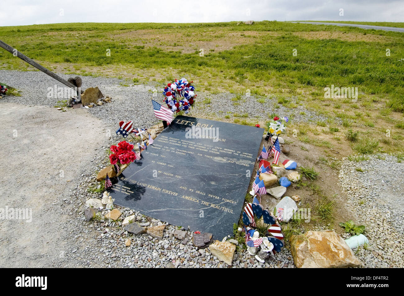 Crash site of flight 93, the air plane that was high jacked on 9/11