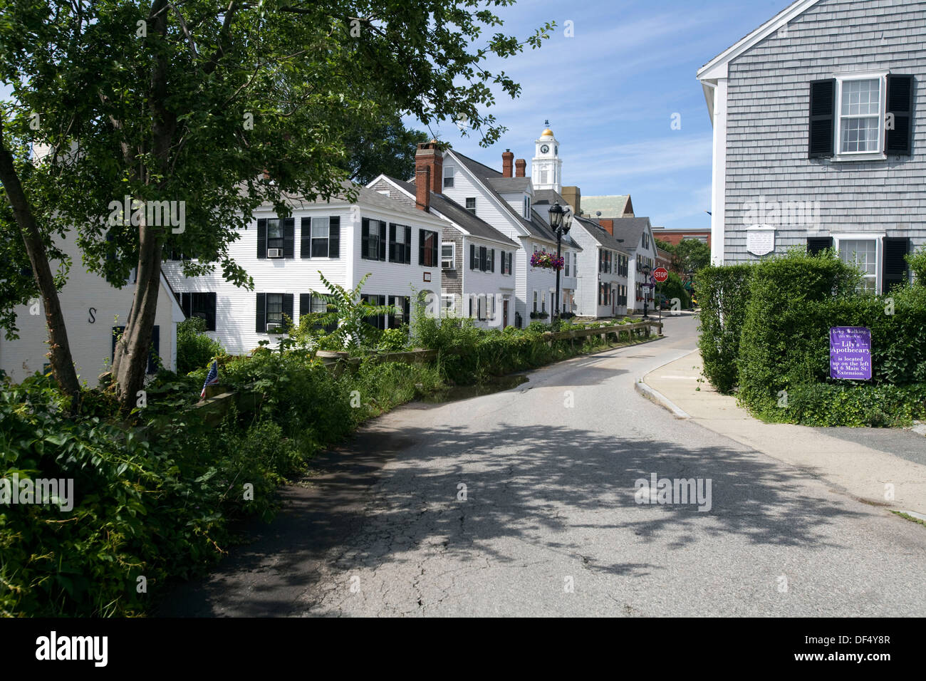 Plymouth massachusetts street hires stock photography and images Alamy