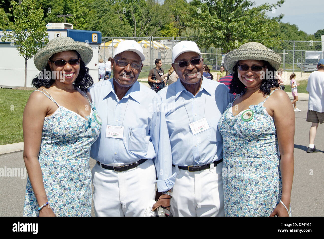 Twins Convention at Twinsburg. Ohio. USA Stock Photo Alamy