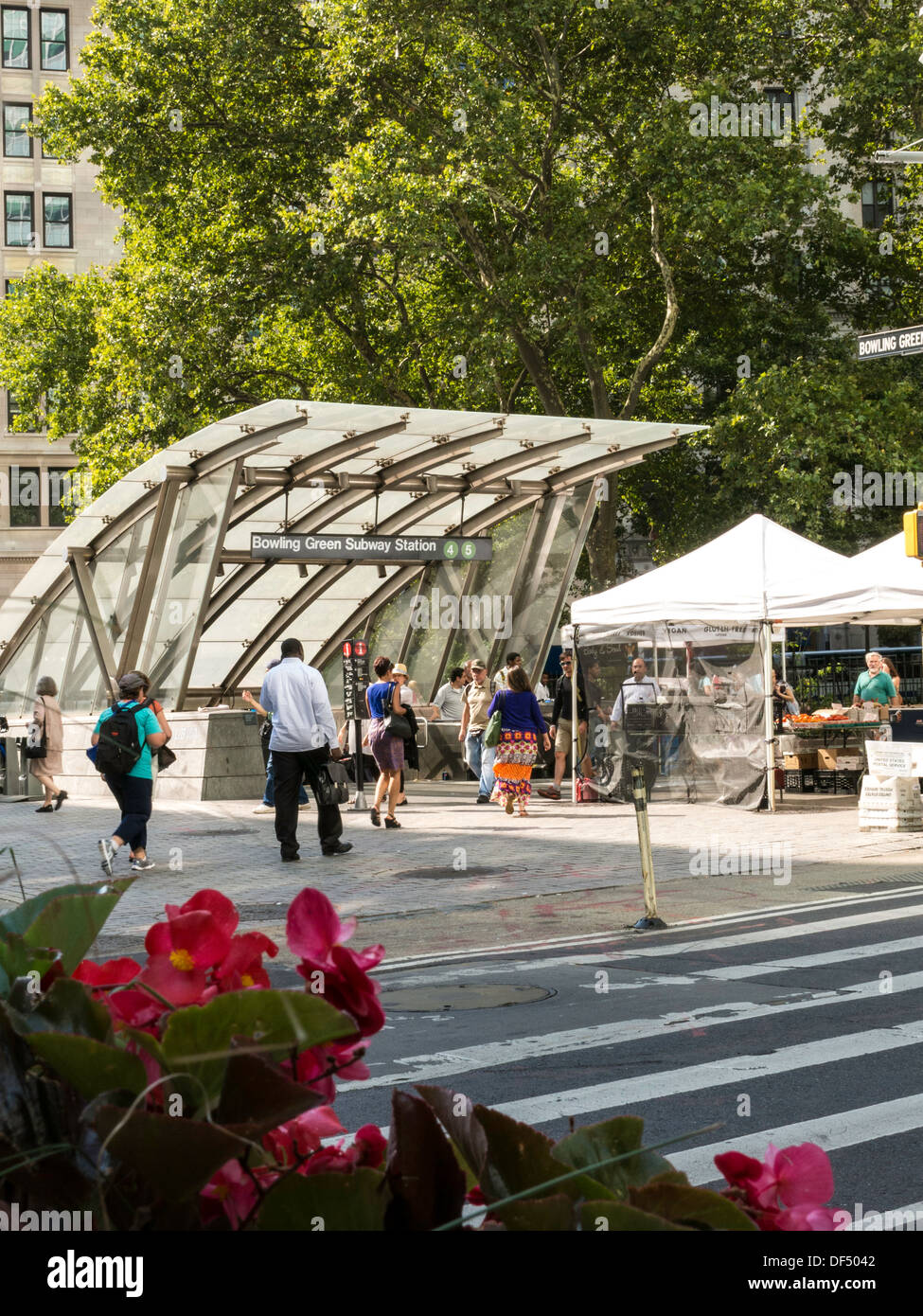 Bowling Green Subway Station, NYC Stock Photo Alamy