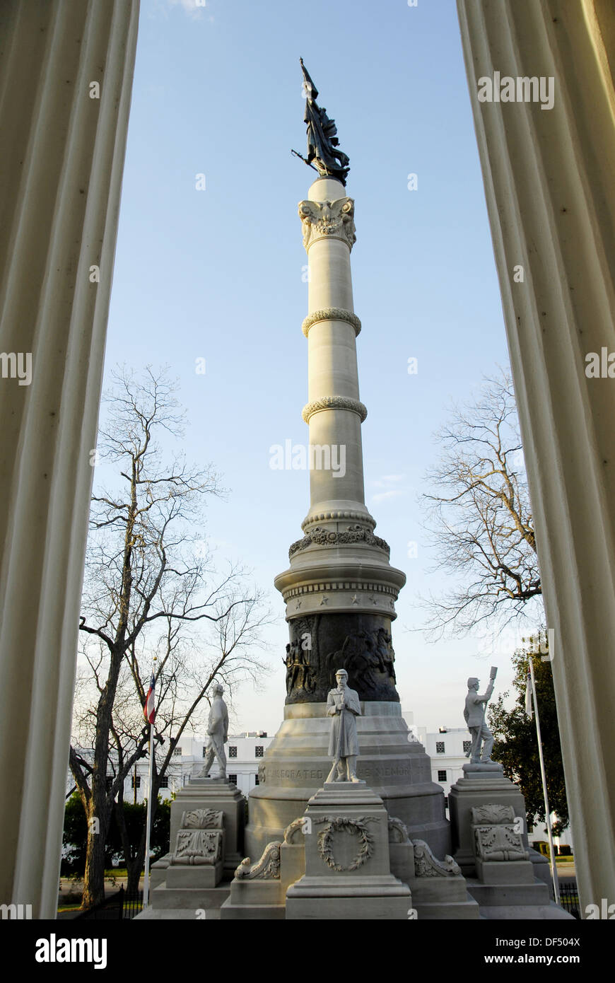 American Civil War Monument at the historic capital city of Montgomery