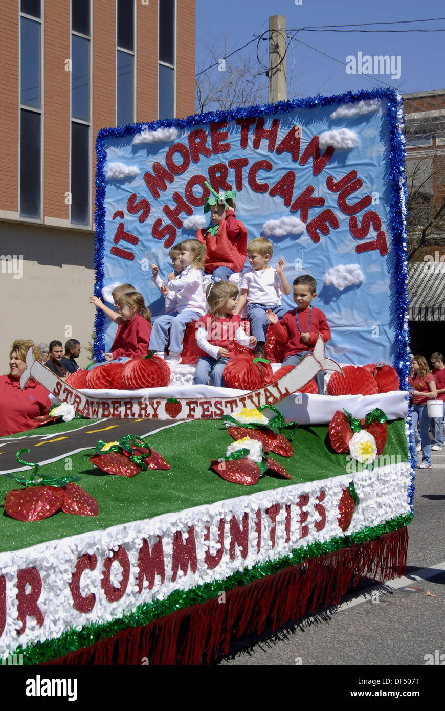 Strawberry Festival Parade Plant City Florida. USA Stock Photo Alamy