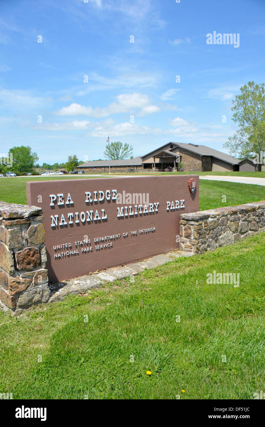 Pea Ridge National Military Park Arkansas Stock Photo Alamy