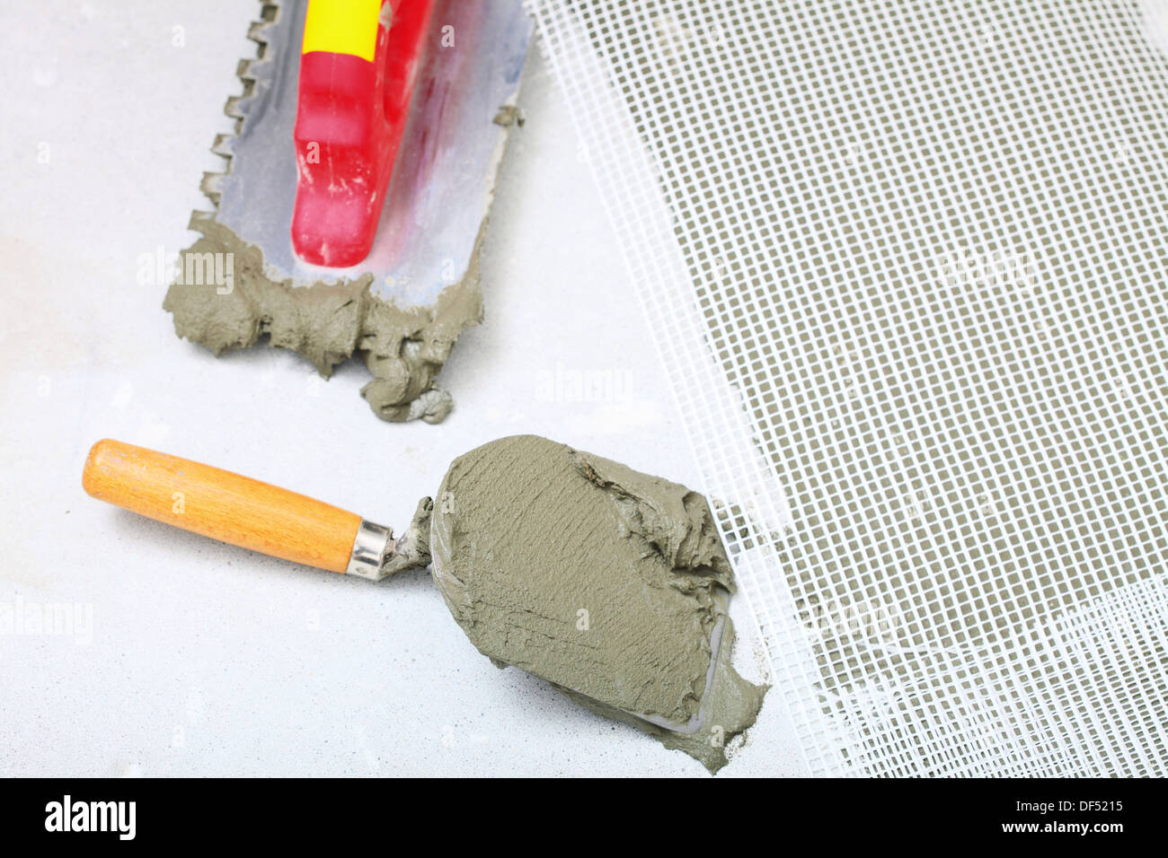 Home Improvement Renovation Construction Notched Trowel With