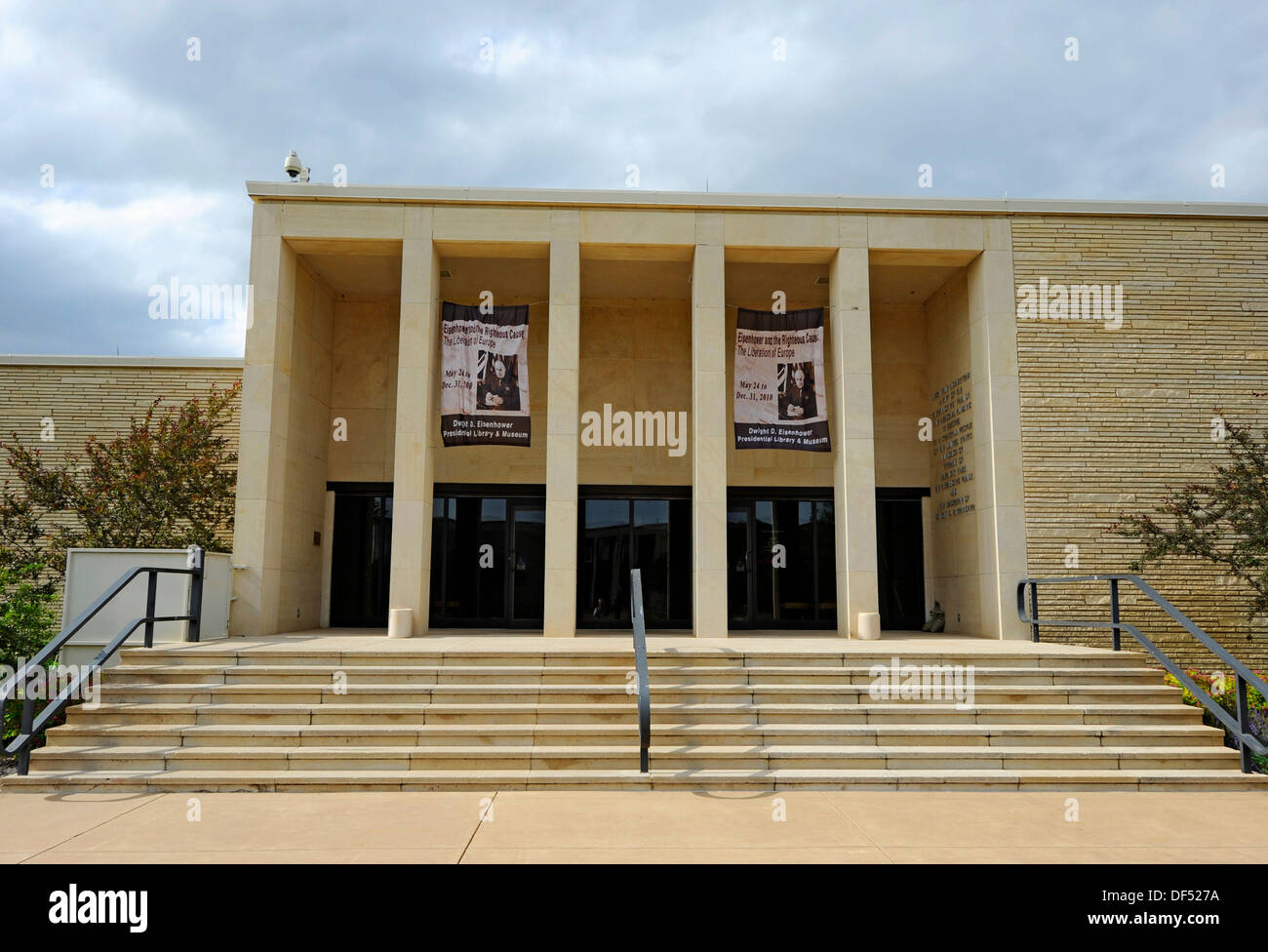 Dwight D Eisenhower Museum Abilene Kansas Stock Photo Alamy