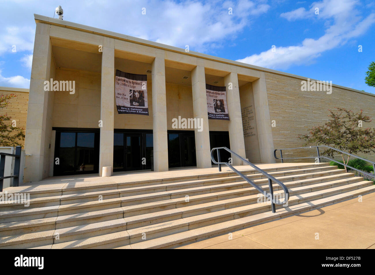 Dwight D Eisenhower Museum Abilene Kansas Stock Photo Alamy