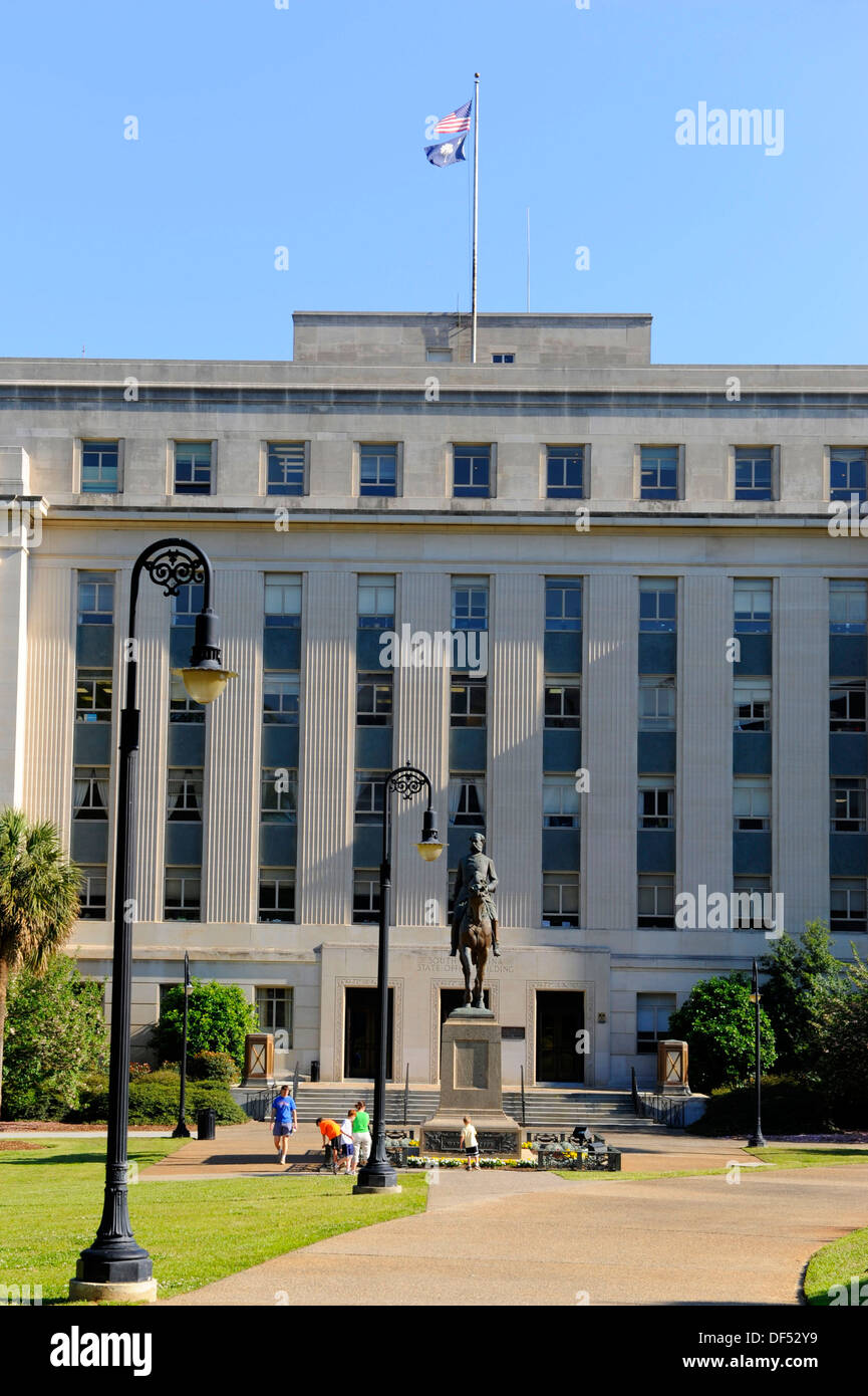 Columbia South Carolina Buildings Statues and Landmarks on the State