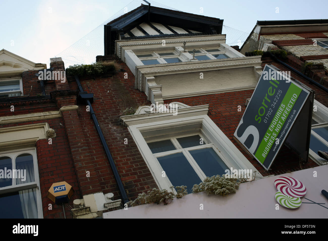Colourful building in High Street Westcliffonsea Southendonsea