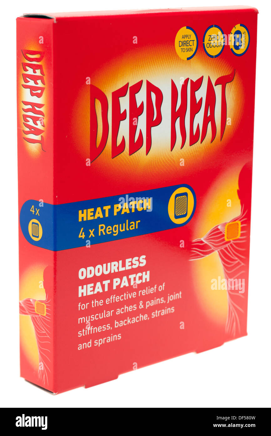 Deep Heat patch odour free odourless for arthritic and muscular