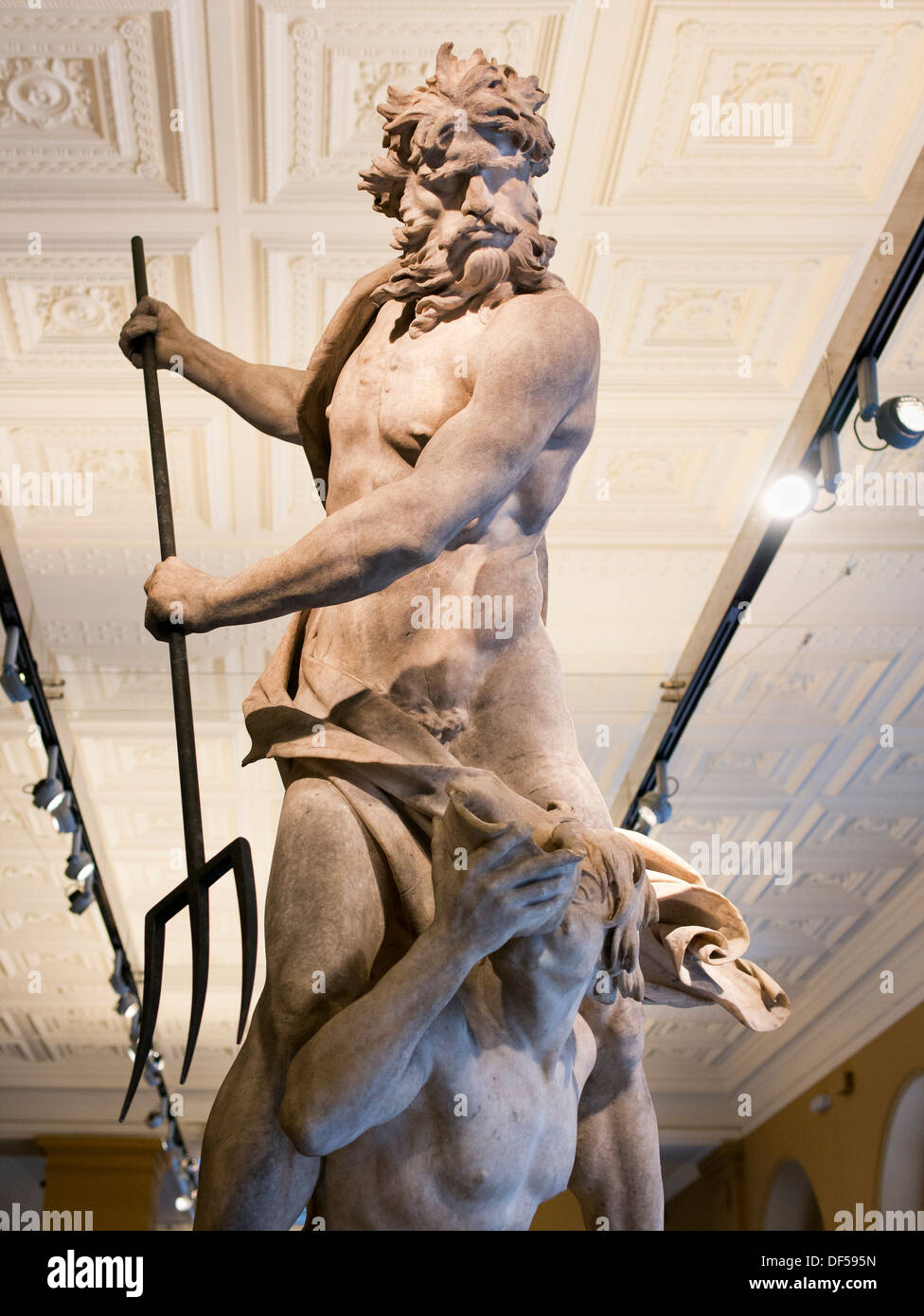 The Victoria and Albert Museum, London - Bernini's Neptune and Triton Stock Photo