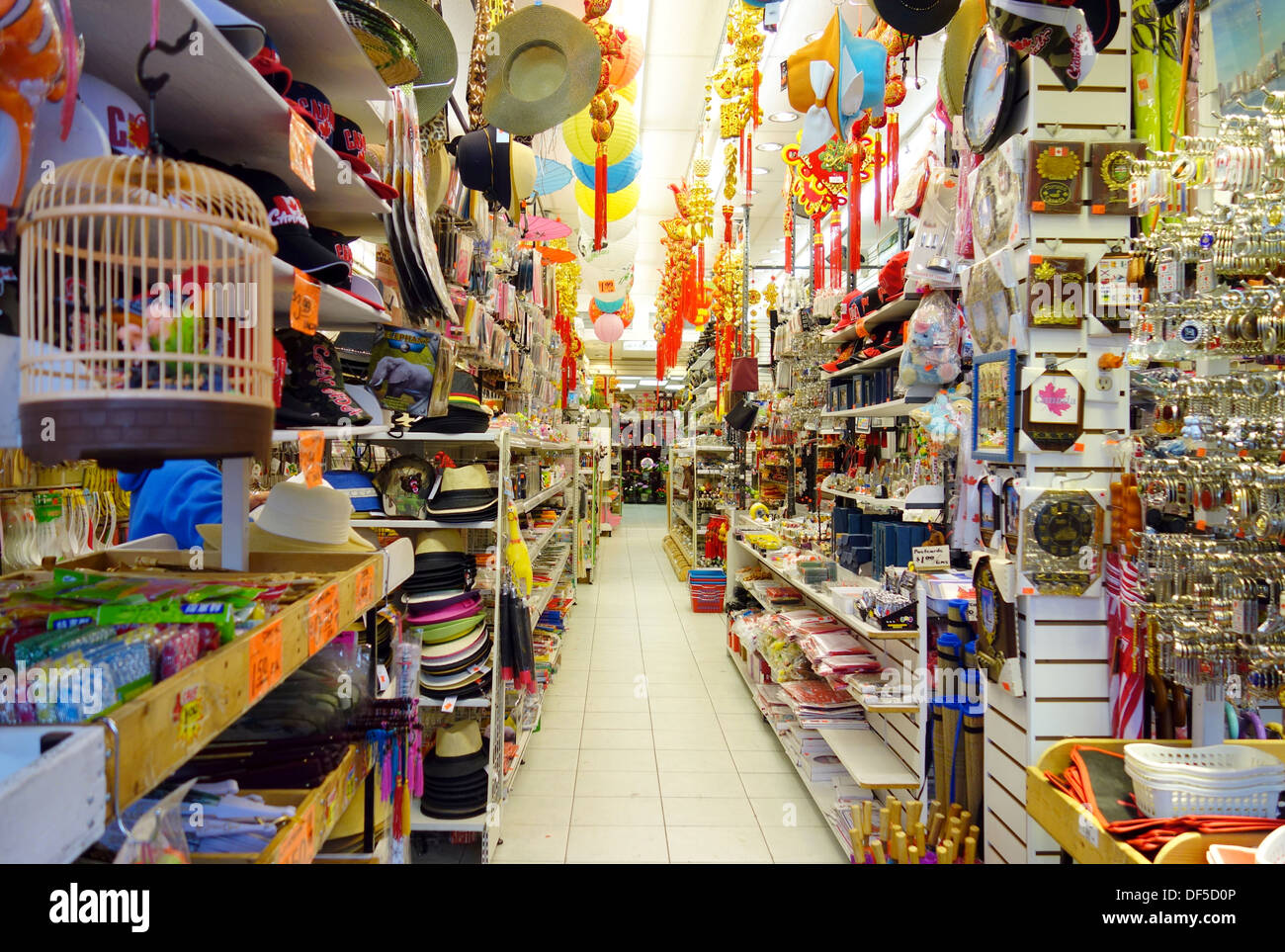 Chinese gift store in Toronto, Canada Stock Photo