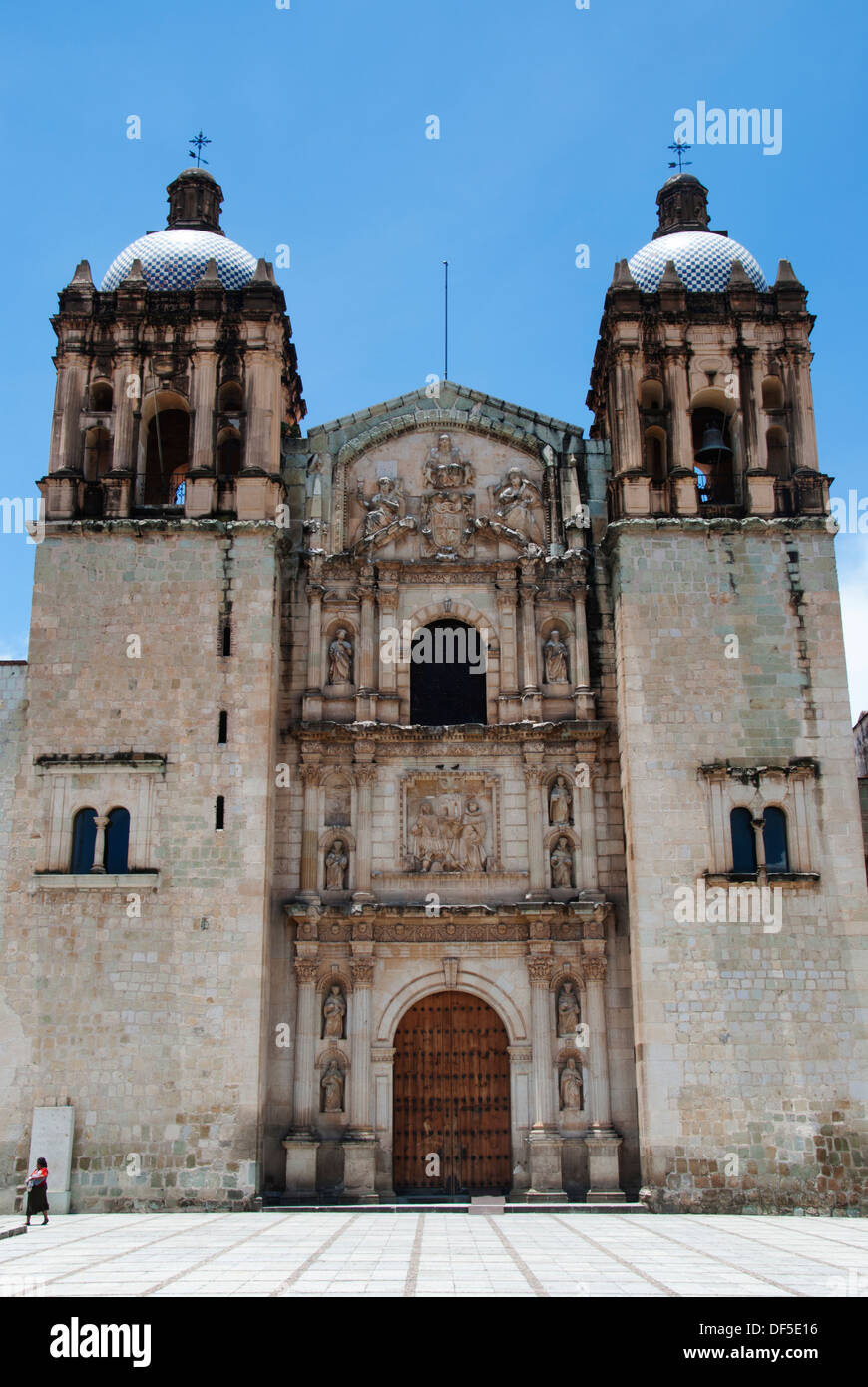 Santo Domingo Church in Oaxaca, Mexico Stock Photo