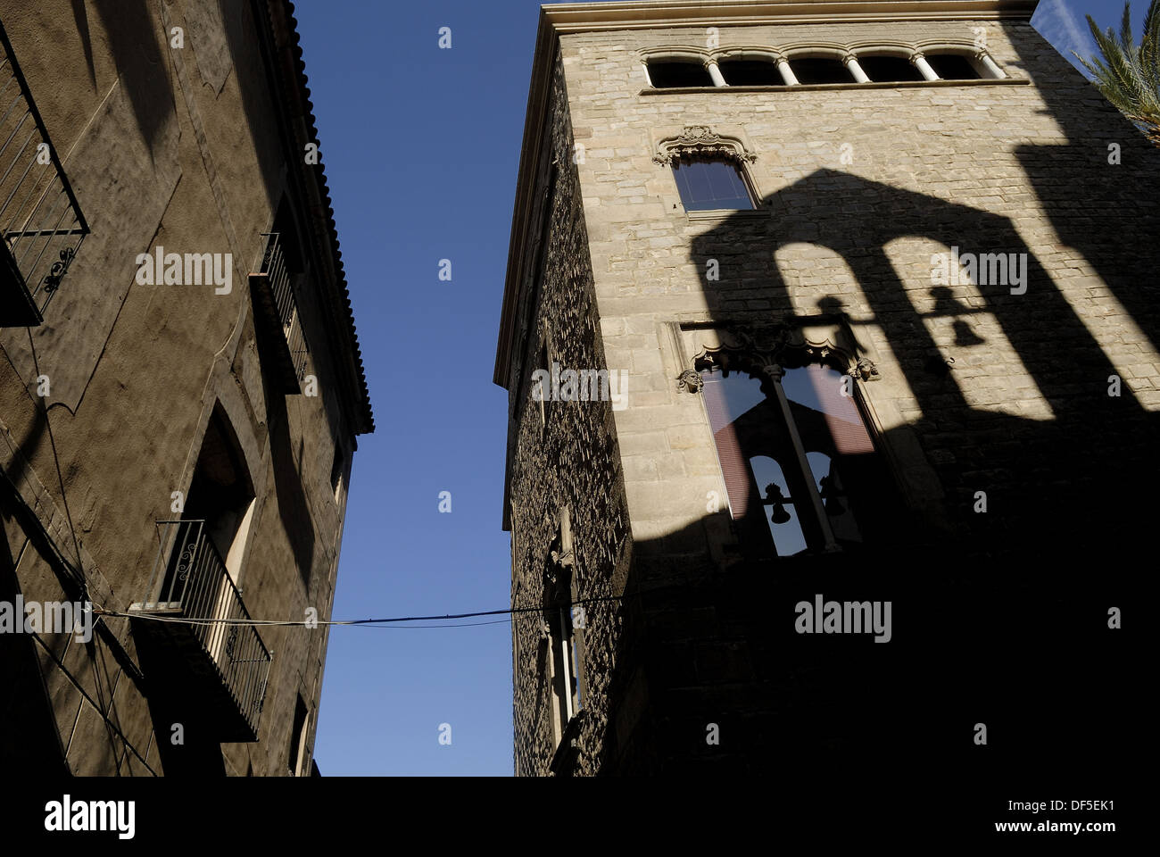 Capella de Santa Llúcia. Gothic quarter, Barcelona, Spain Stock Photo