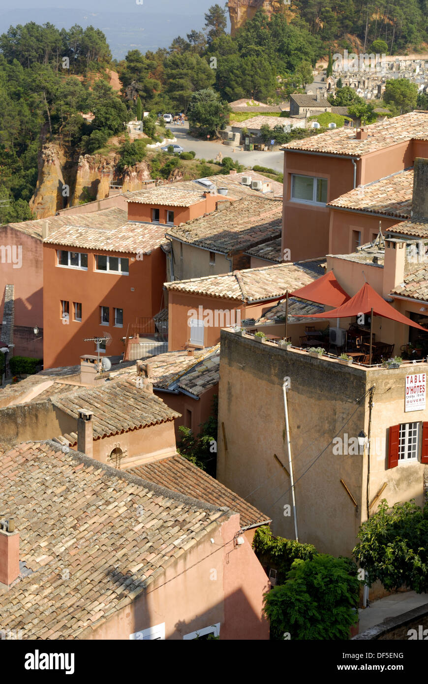 Roussillon. Vaucluse, ProvenceAlpesCôte d´Azur, France Stock Photo
