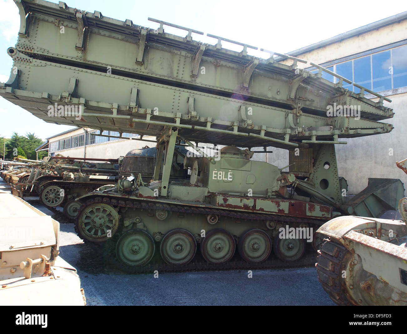 The AMX 13 Poseur De Pont Is A French Armored Vehicle Part Of The the-amx-13-poseur-de-pont-is-a-french-armored-vehicle-part-of-the