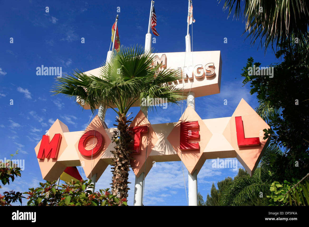 Warm Mineral Springs Motel in Florida dating from the late1950s Era