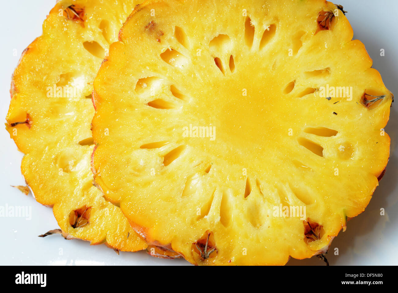 Pineapple portion hi-res stock photography and images - Alamy