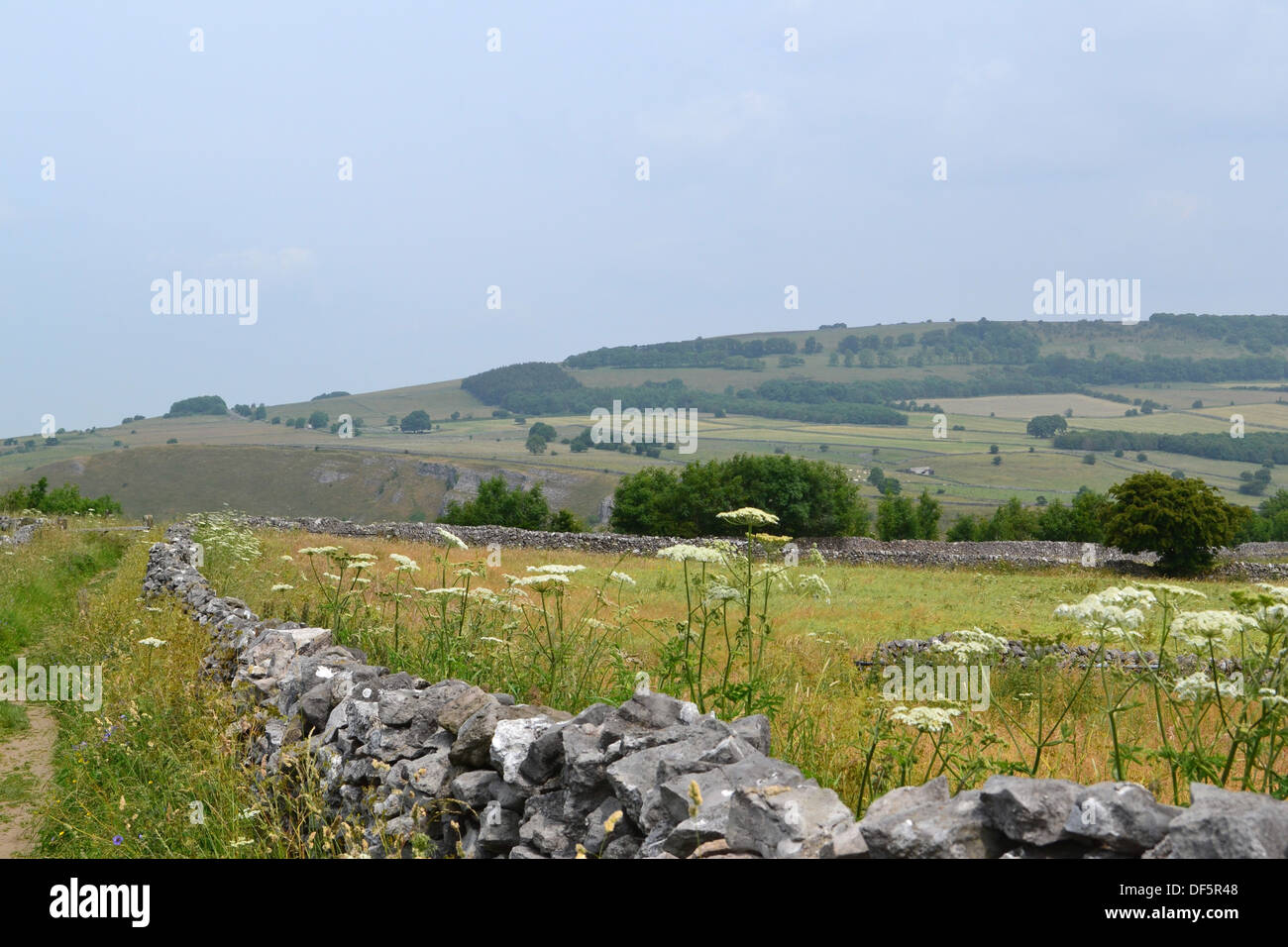 Peak Valley. Stock Photo