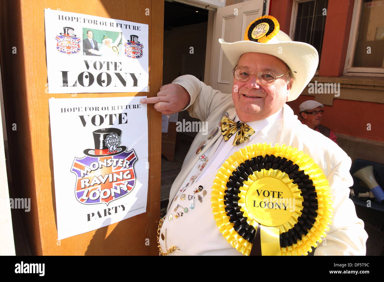 Monster raving loony party hi-res stock photography and images - Alamy