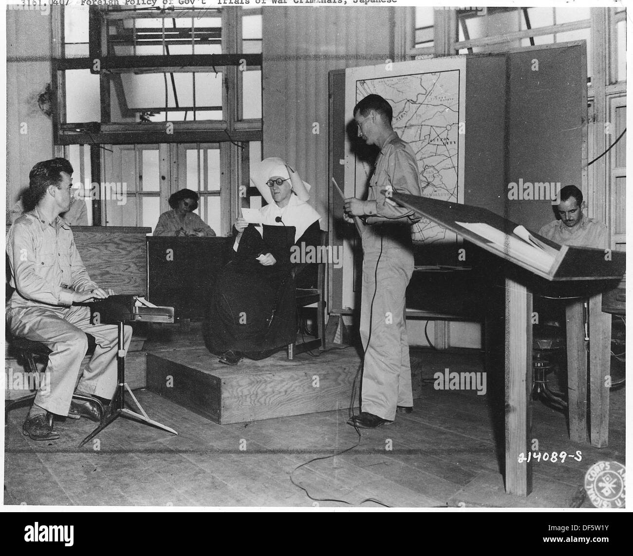 Japanese War Crimes Trials. Manila 292611 Stock Photo