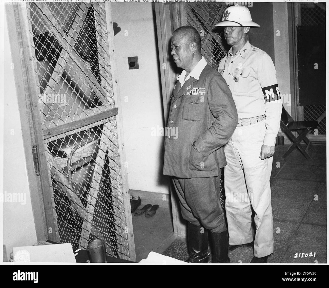 Japanese War Crimes Trials. Manila 292616 Stock Photo