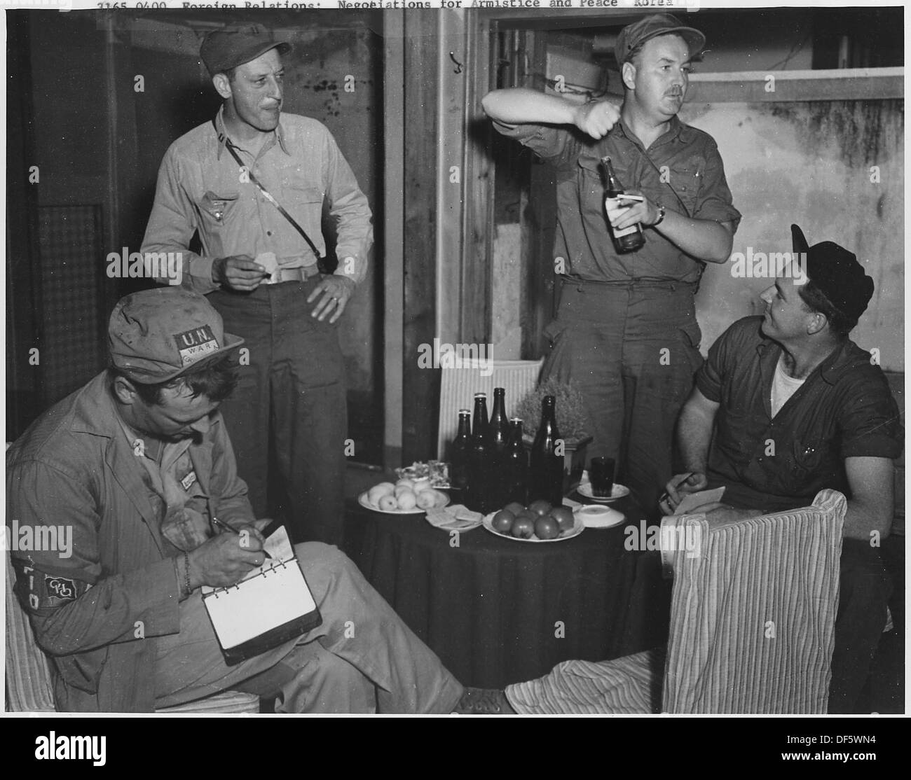 Korean War Peace talks. Kaesong, Korea 292622 Stock Photo - Alamy