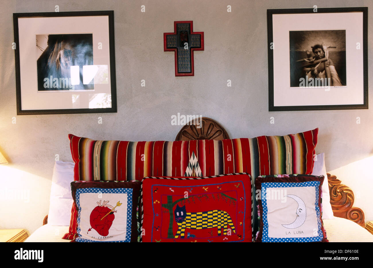 Casa Barranca, house for rent. San Miguel de Allende. Mexico Stock