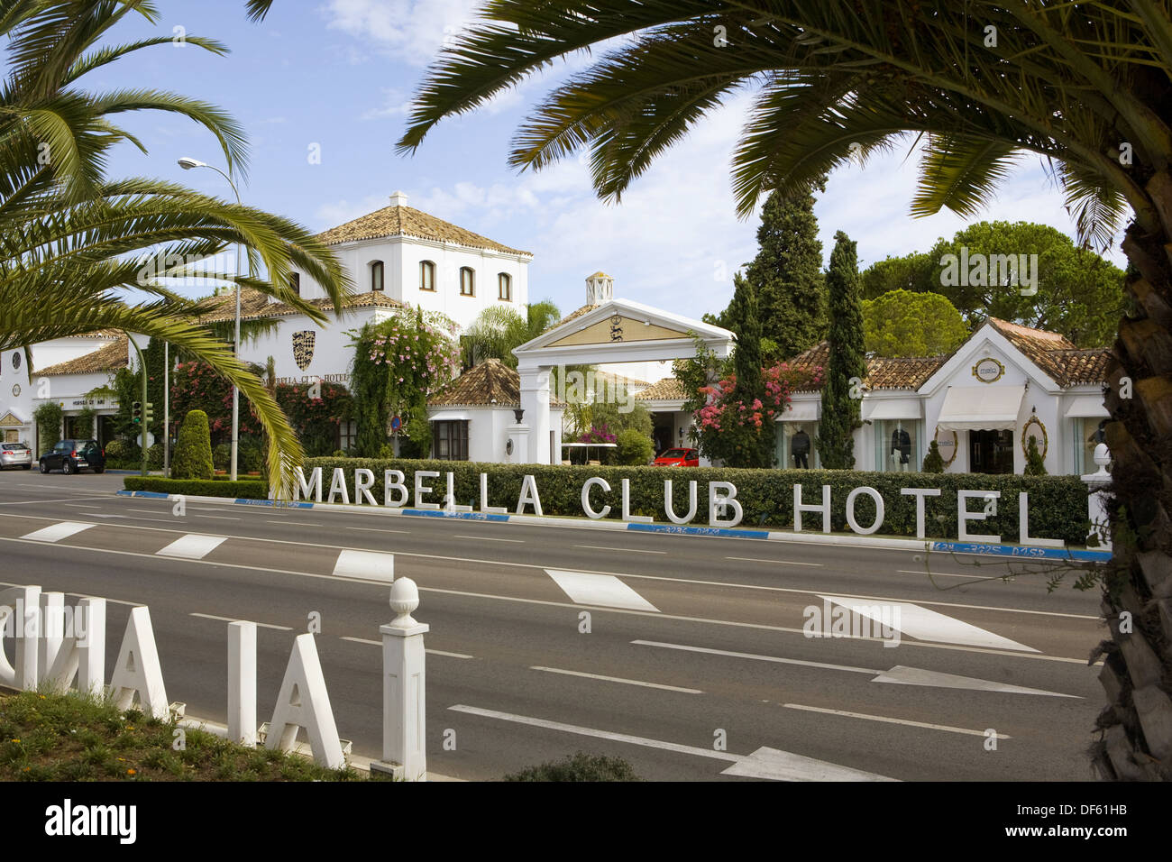 Marbella Club Hotel, Marbella. Malaga province, Andalusia, Spain Stock  Photo - Alamy