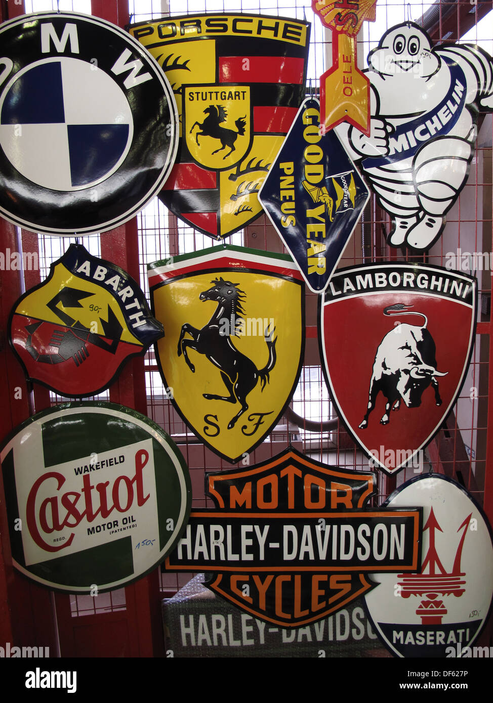 Automotive industry merchandising Stock Photo Alamy