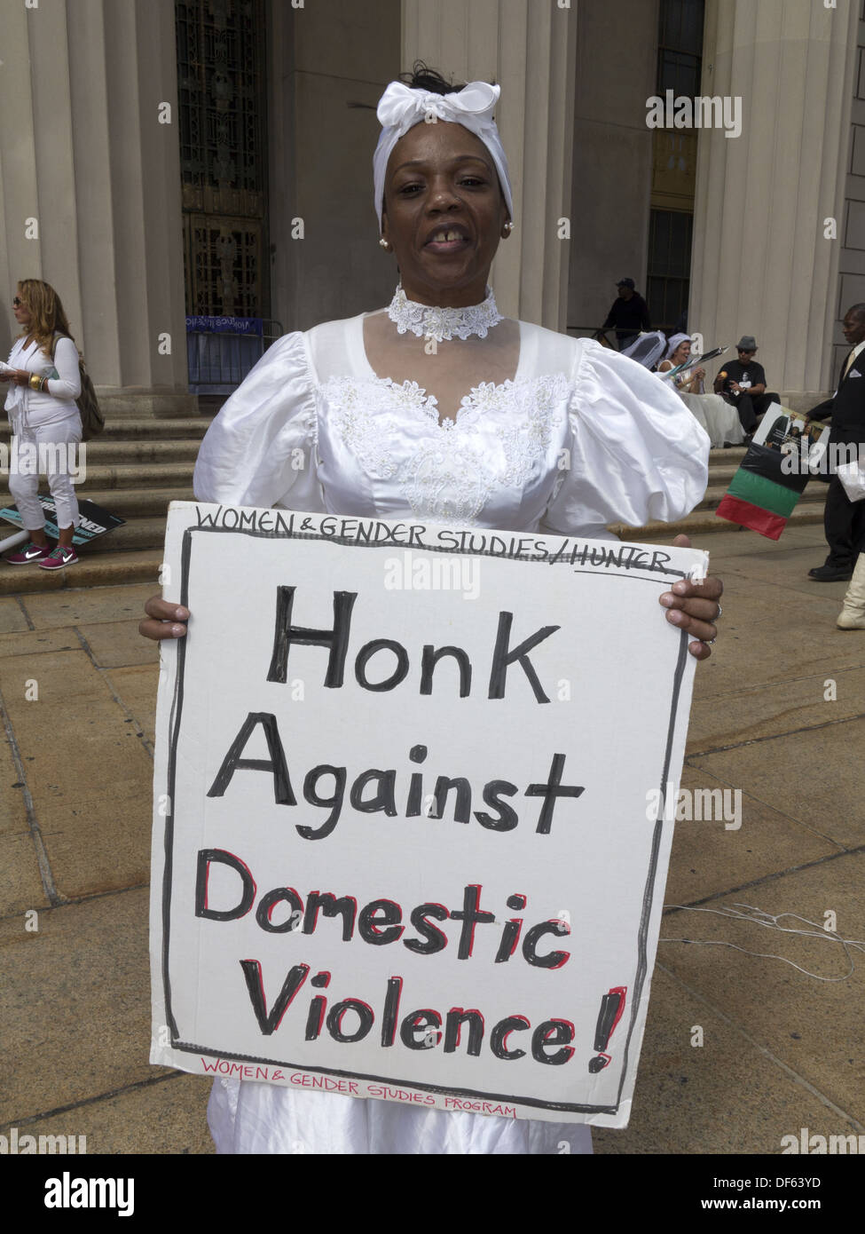 13th Annual Gladys Ricart And Victims Of Domestic Violence Memorial Walk Brides March 2013 5753