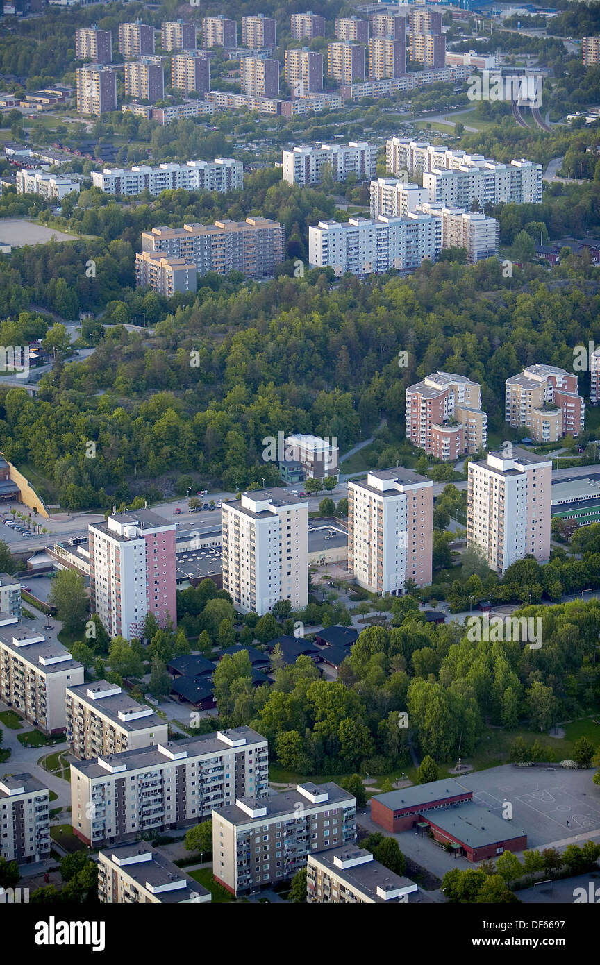 Aerial View Of Stockholm. Sweden Stock Photo - Alamy