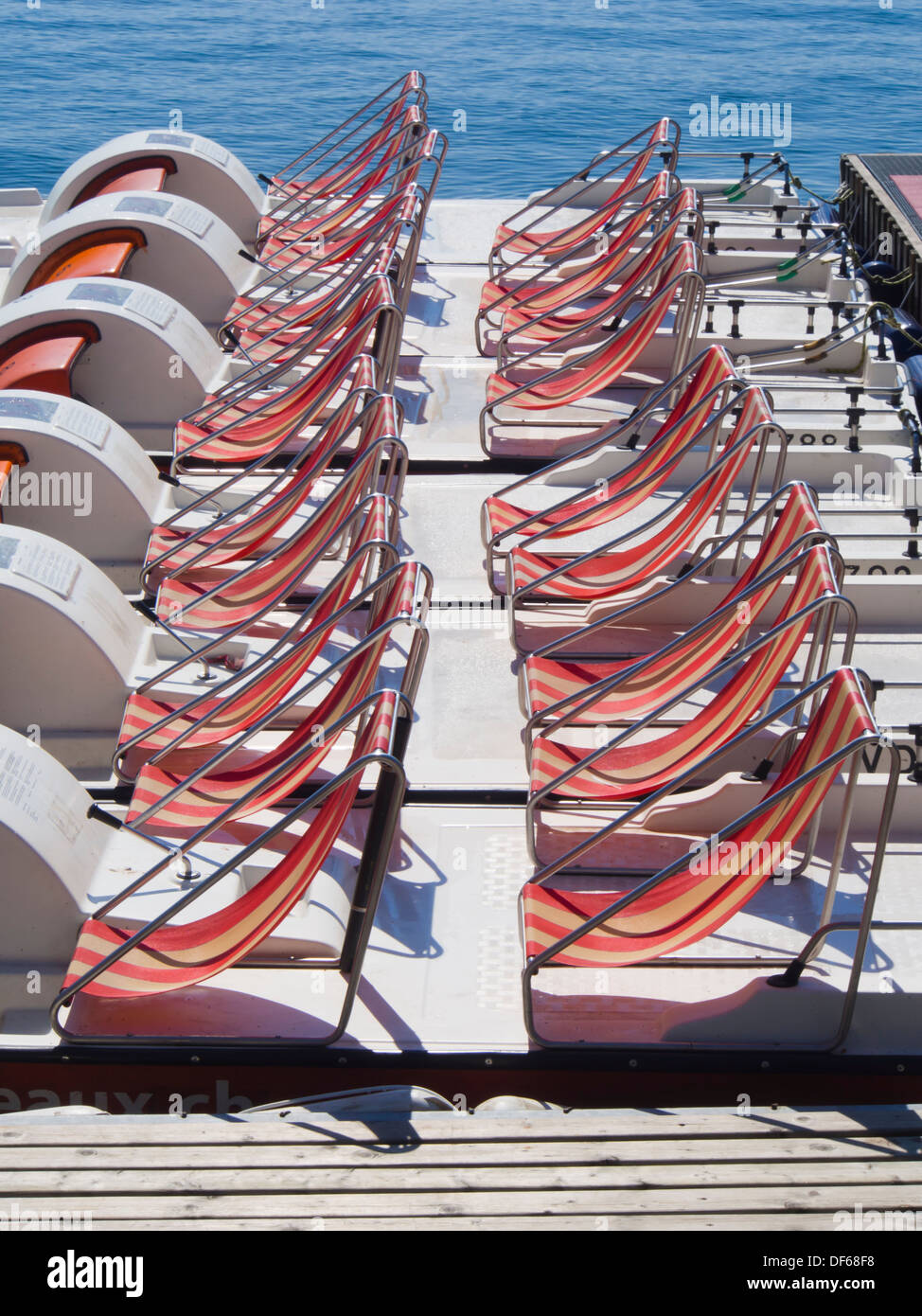 Nyon, a Swiss town on the shores of Lake Geneva in Switzerland, pattern