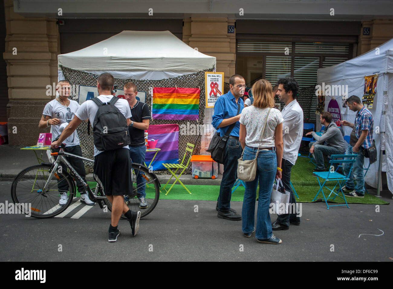 Paris, France, HIV Rapid Test Week, "Flash Test", Diagnosis of HIV/AIDS