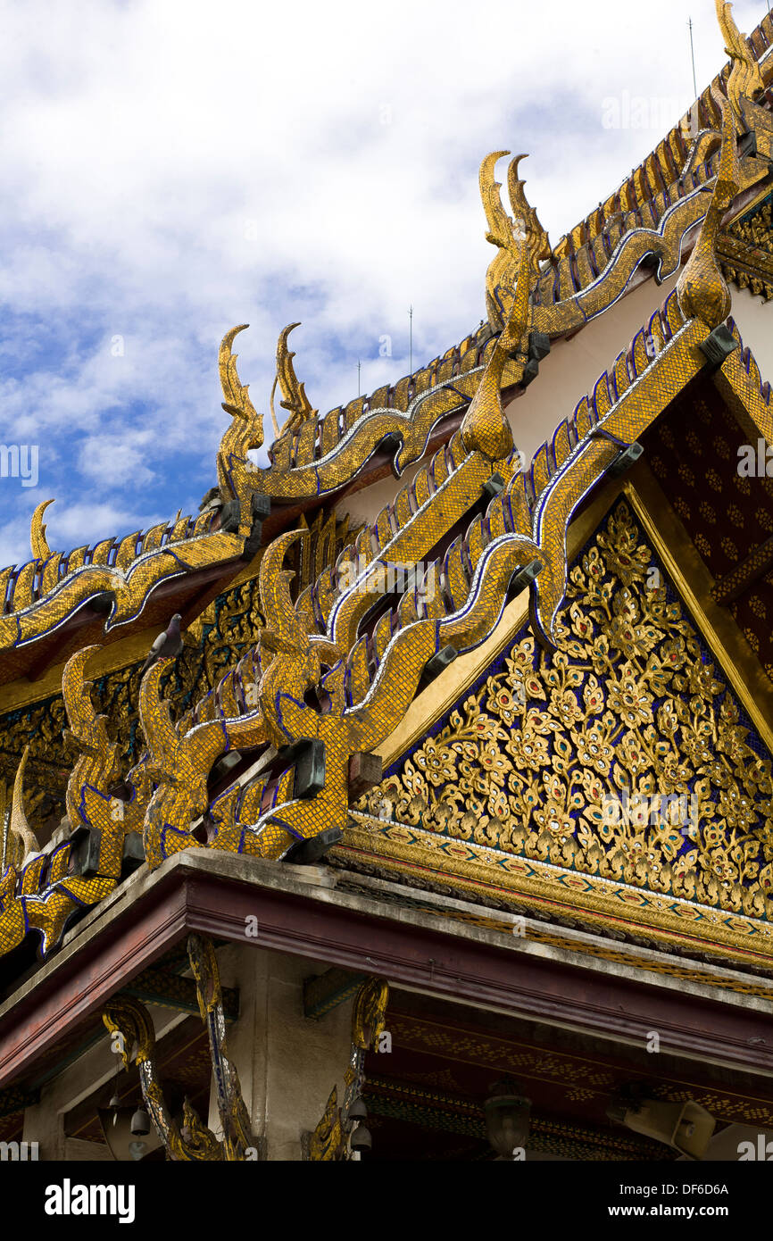 Wat Suthat Buddhist temple Bangkok Thailand Stock Photo