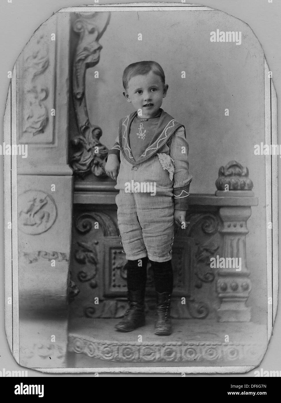 Charles and emma dorrance 1915 and earlier 283540 hi-res stock