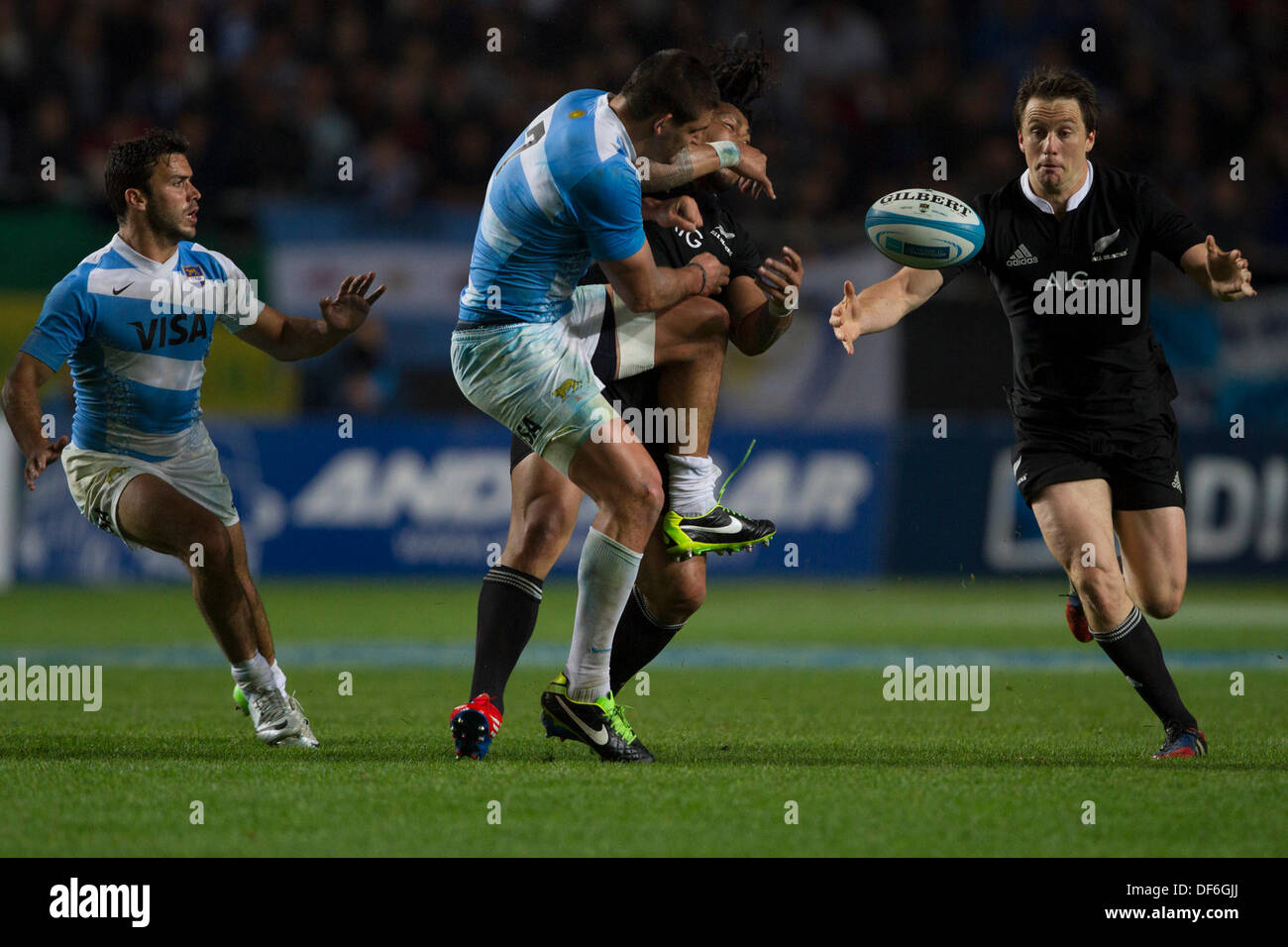 La Plata, Argentina. 28th Sep, 2013. During the Rugby Championship