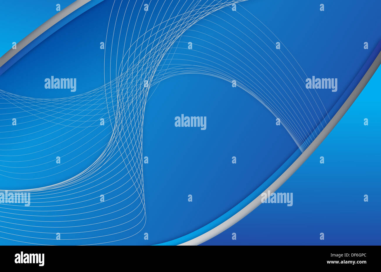 Abstract blue background wave illustration design Stock Photo - Alamy