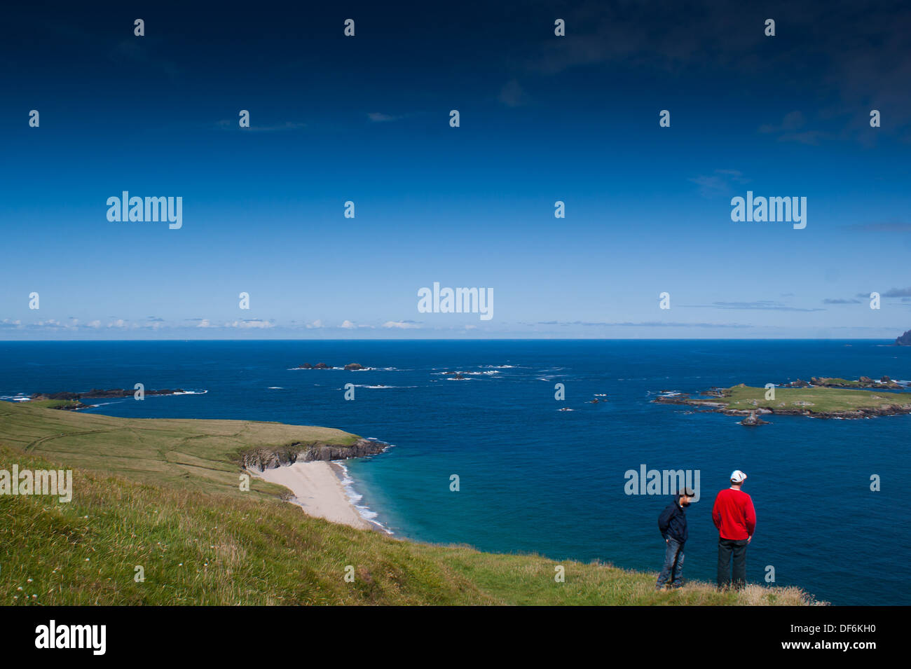 The Blasket Islands, Co Kerry, Ireland Stock Photo