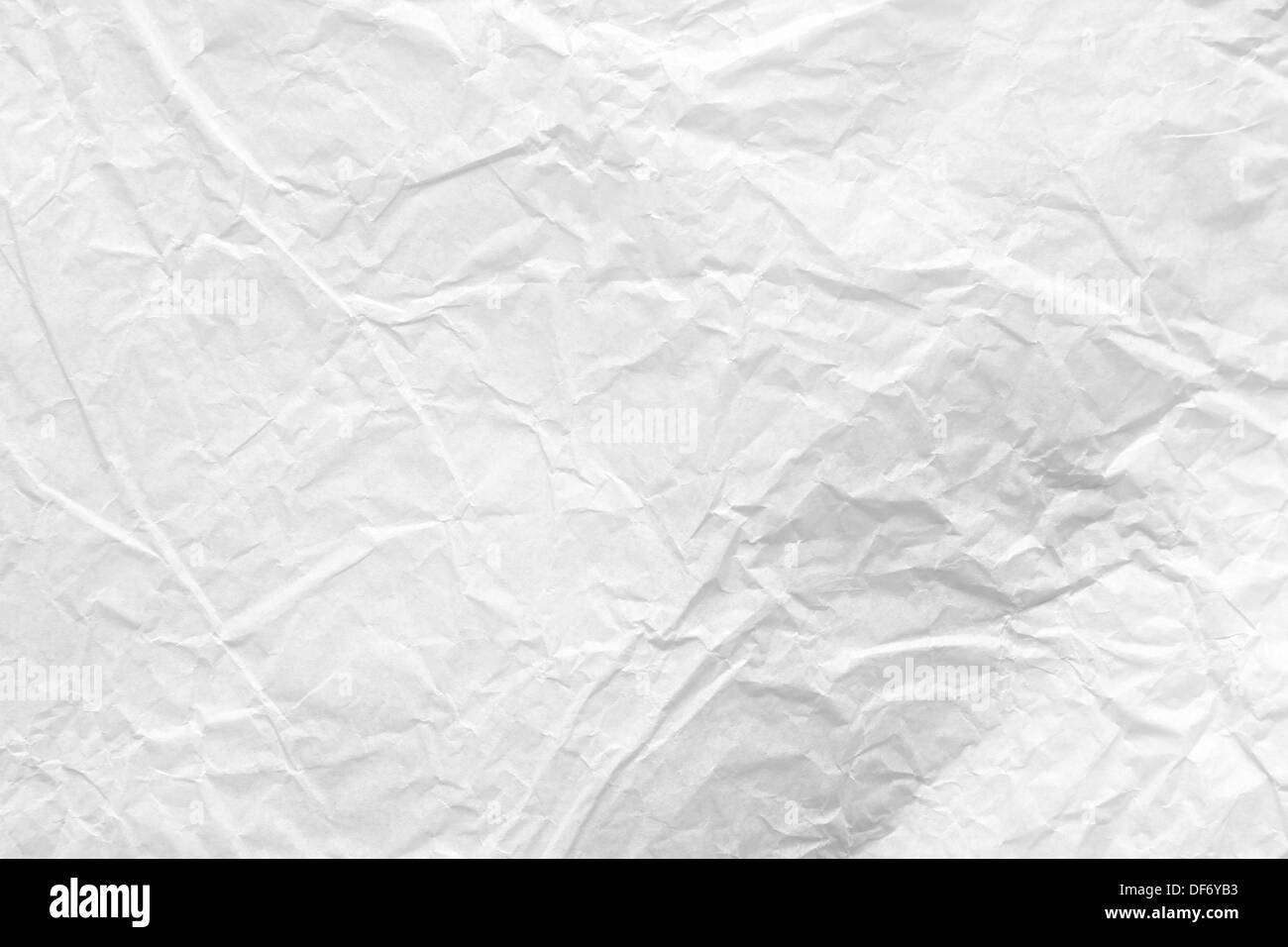Closeup of white paper texture Stock Photo