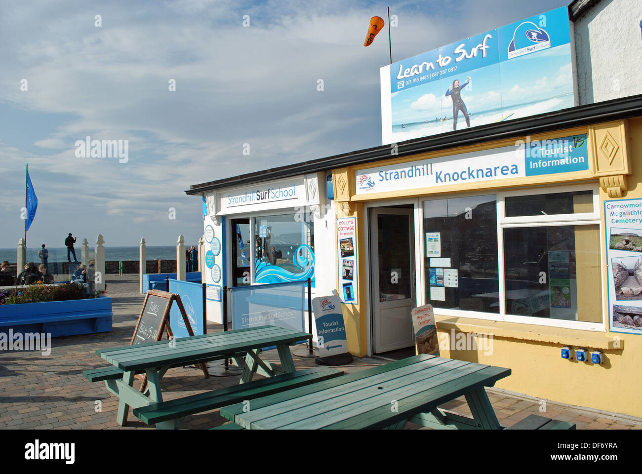 Surf shop in Strandhill, Sligo. Stock Photo