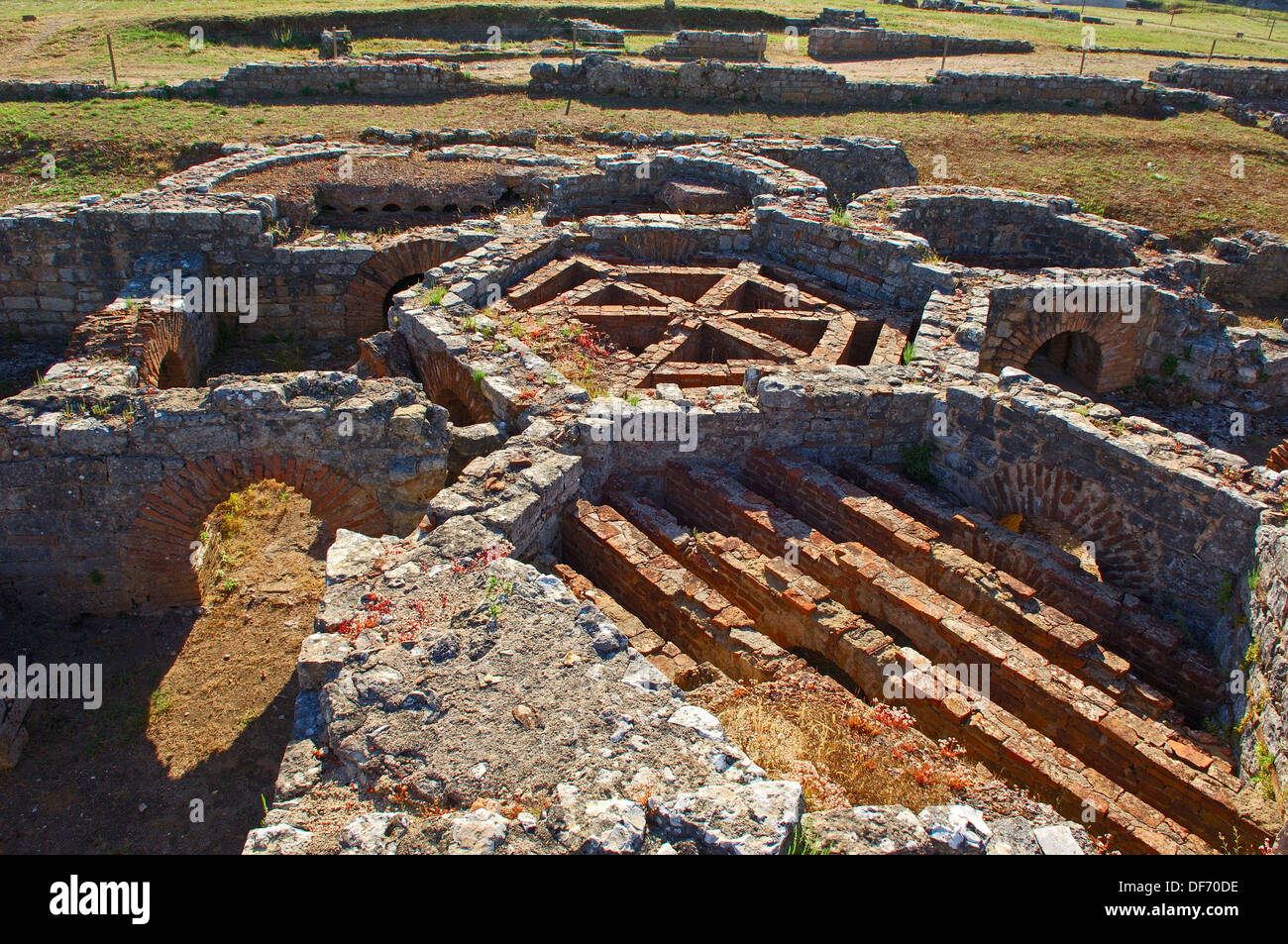 Roman Ruins. Conimbriga. Coimbra. Portugal Stock Photo - Alamy