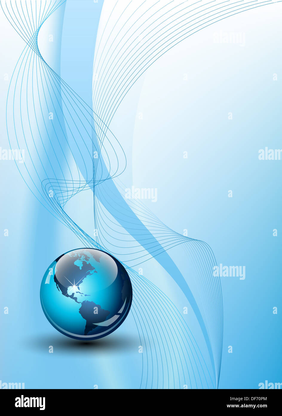 Abstract blue hi tech layout background hi-res stock photography and ...