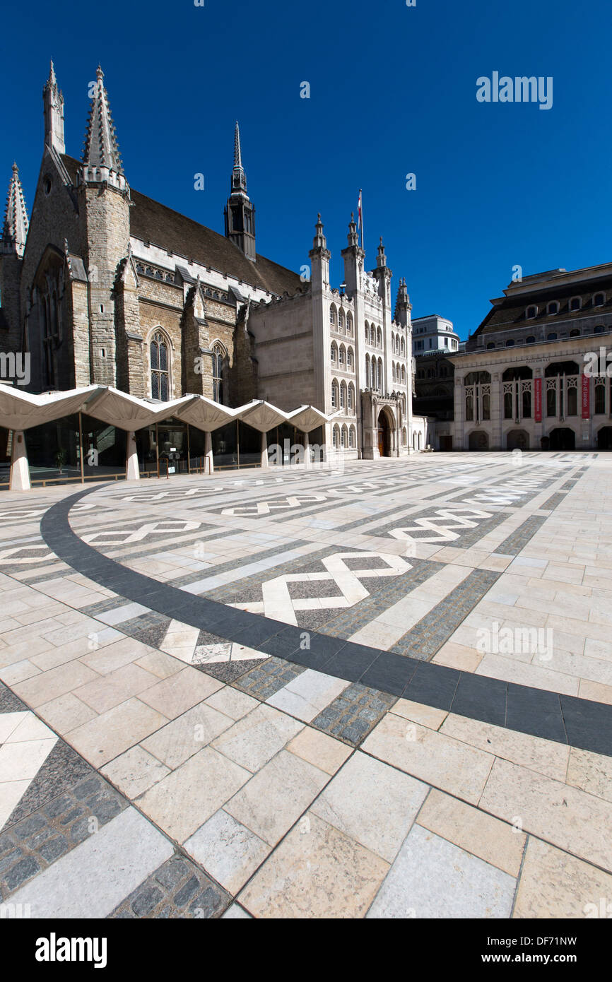 The Guildhall & Guildhall Art Gallery, London, England, UK. Stock Photo
