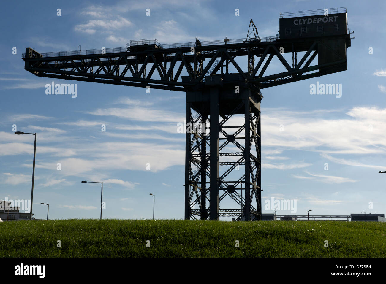 Finnieston Crane, Glasgow. Stock Photo