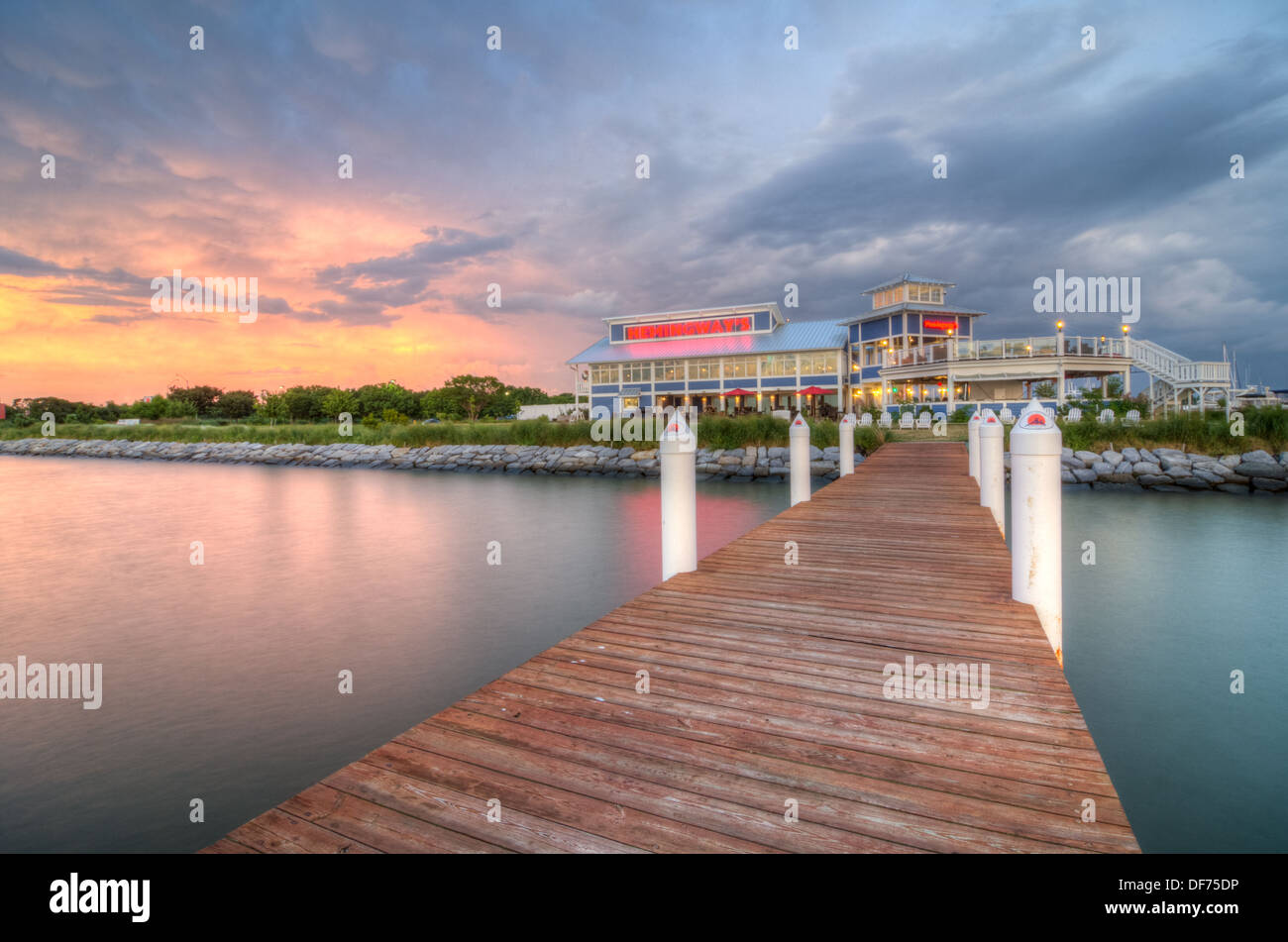 Hemingways Restaurant, Kent Island, Maryland Stock Photo Alamy
